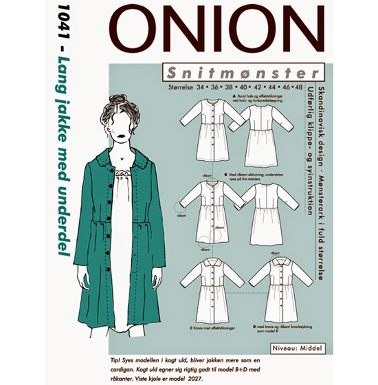 Onion 1041 Snitmønster
